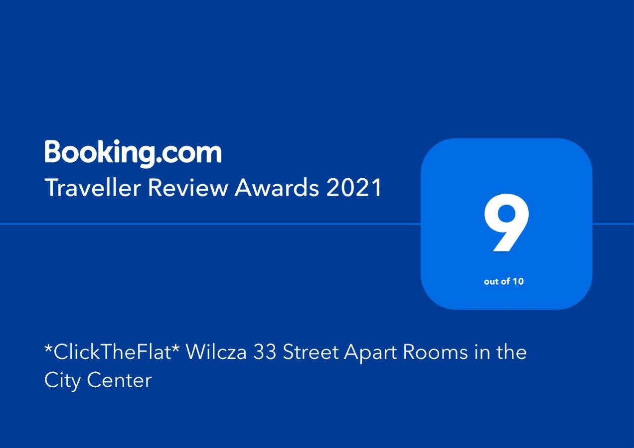 *Clicktheflat* Wilcza 33 Street Apart Rooms In The City Center Warszawa Eksteriør billede